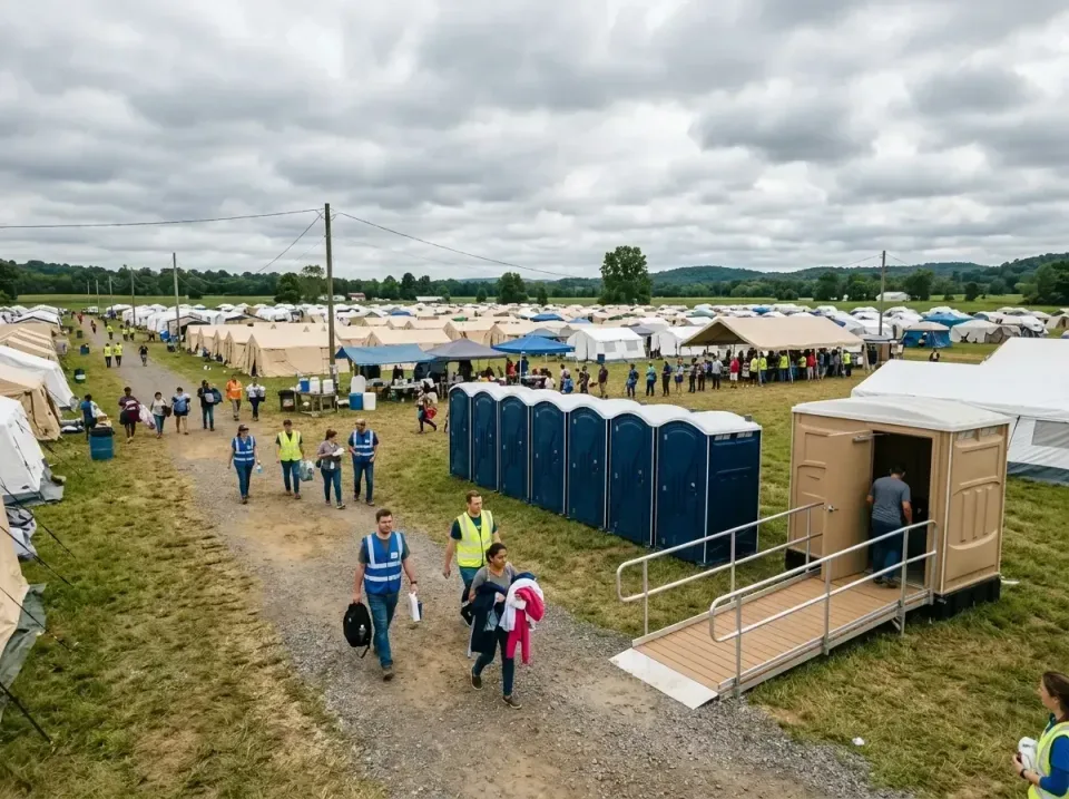 disaster-relief-camp-restrooms-010 — frequently asked questions, Dumpster & Portable Bathrooms Rental in Carter Lake, IA